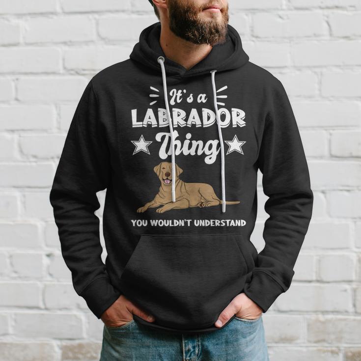 'Das Ist Ein Labrador Ding Labby Brown Labrador Kapuzenpullover Geschenke für Ihn