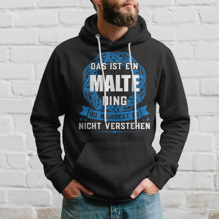 Das Ist Ein Malte Dingorname Kapuzenpullover Geschenke für Ihn