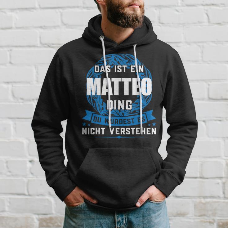 Das Ist Ein Matteo Dingorname Kapuzenpullover Geschenke für Ihn