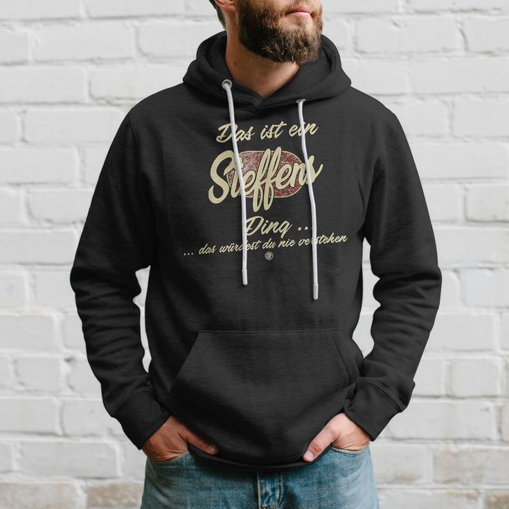 Das Ist Ein Steffens Ding Lustiges Familie Steffens Kapuzenpullover Geschenke für Ihn