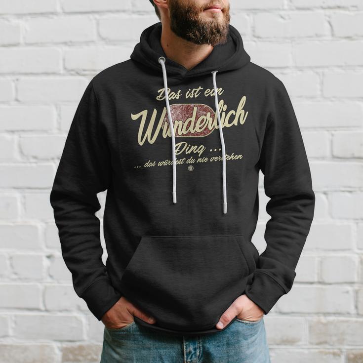 Das Ist Ein Wunderlich Ding Das Ist Ein Wunderlich Ding Kapuzenpullover Geschenke für Ihn