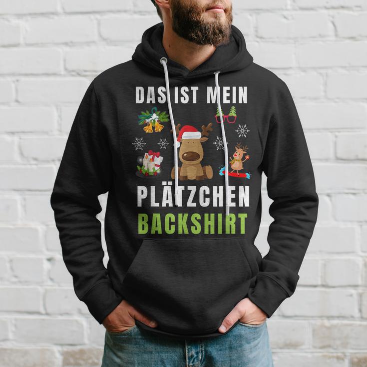 Das Ist Mein Plätzchen Back Backen Christmas Biscuits Kapuzenpullover Geschenke für Ihn