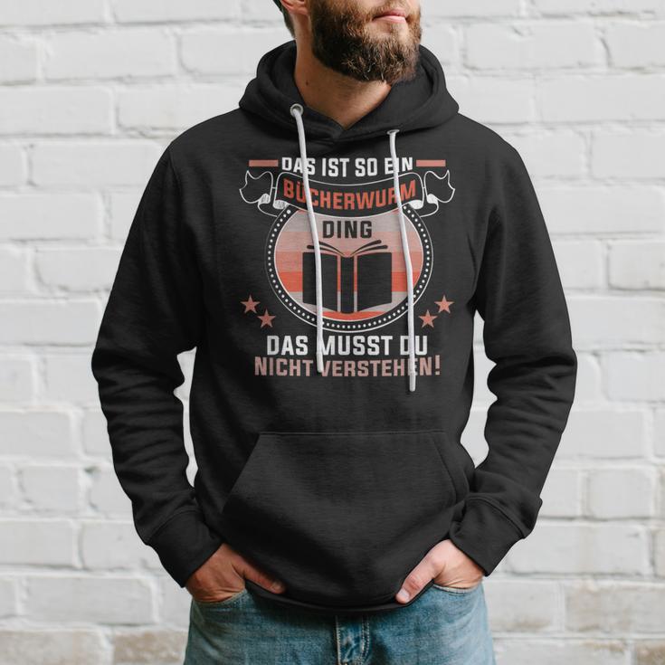 Das Ist So Ein Bücherwurm Ding Lesen Bookworm Readerrat Kapuzenpullover Geschenke für Ihn