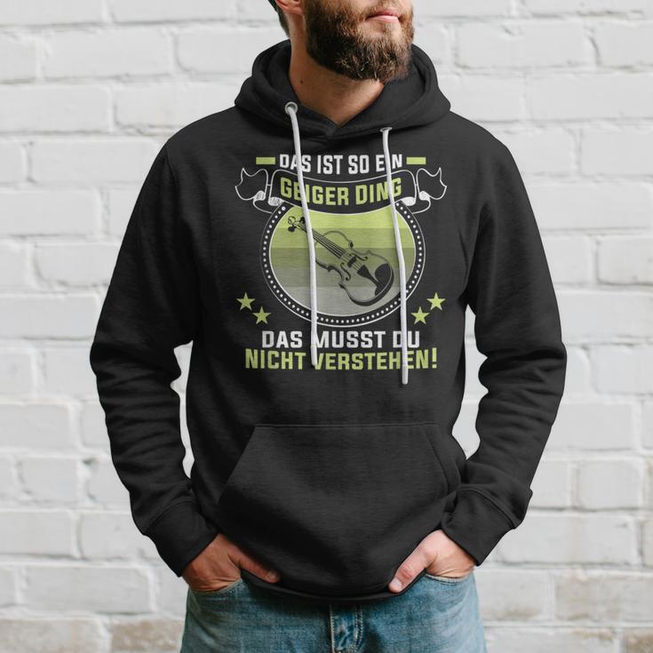 Das Ist So Ein Geiger Dingiolinist Geigenspieler Kapuzenpullover Geschenke für Ihn