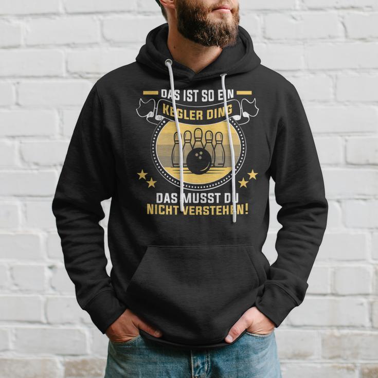 Das Ist So Ein Kegler Ding Kegelverein Kegler Kapuzenpullover Geschenke für Ihn