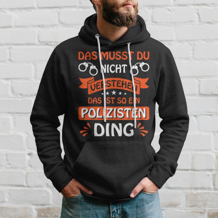 Das Ist So Ein Polizisten Ding Police Officer Police S Kapuzenpullover Geschenke für Ihn