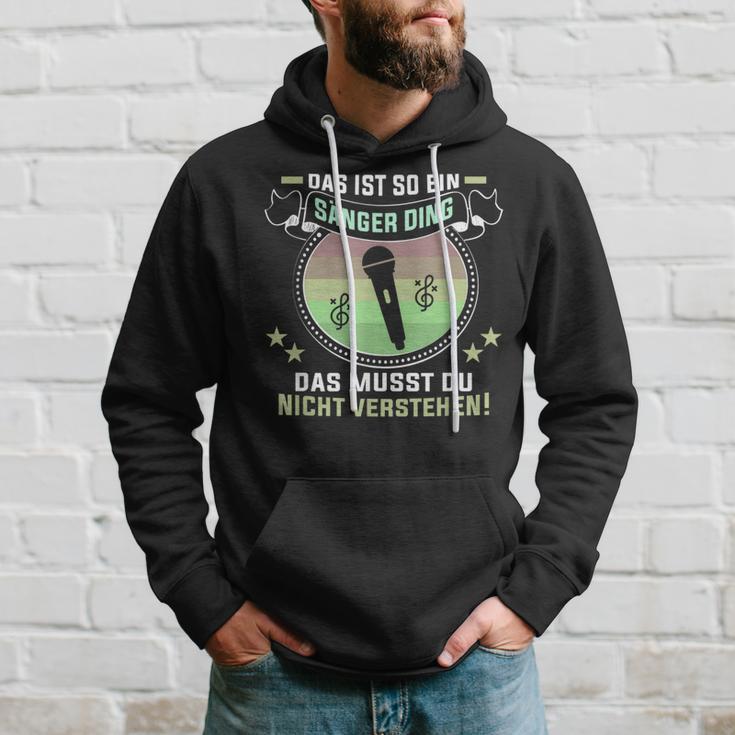 Das Ist So Ein Sänger Ding Musiker Singer S Kapuzenpullover Geschenke für Ihn