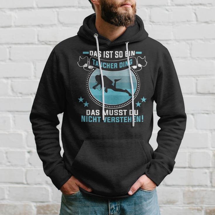 Das Ist So Ein Taucher Ding Diving Instructor Kapuzenpullover Geschenke für Ihn