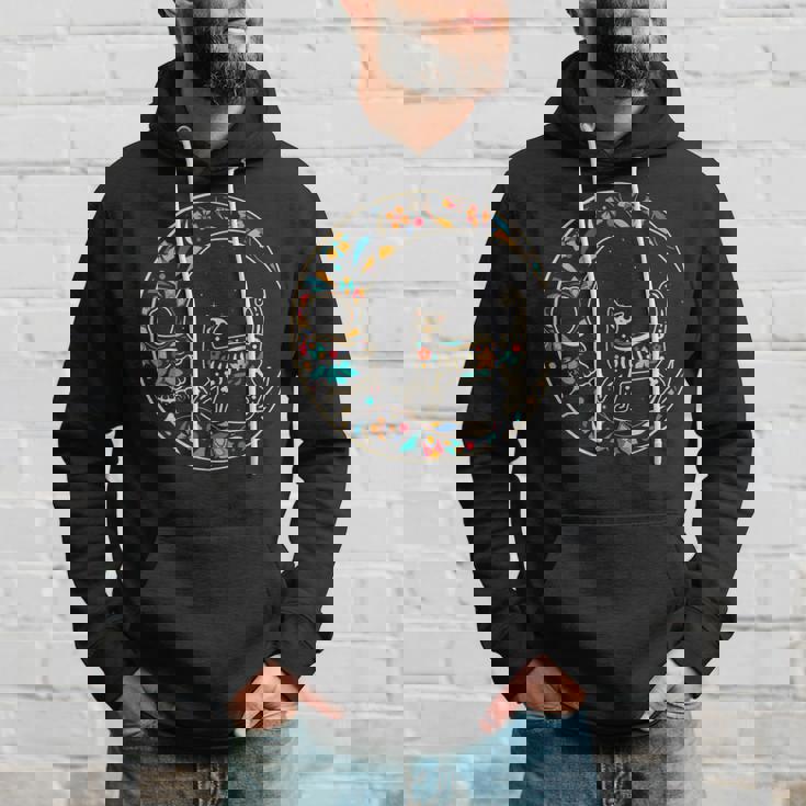 Dia De Los Muertos Chat Lune Sweat à capuche Cadeaux pour lui