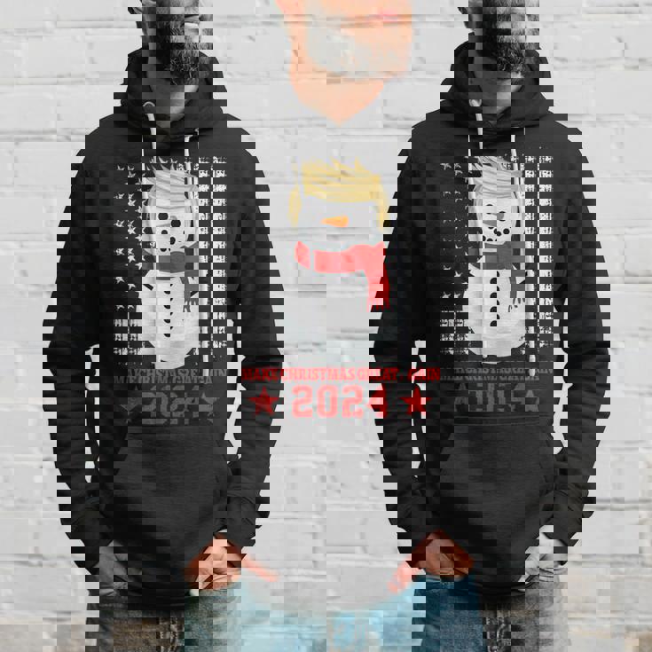 Donald Trump 2024 Usa Make Christmas Great Again Xmas Hoodie Gifts for Him