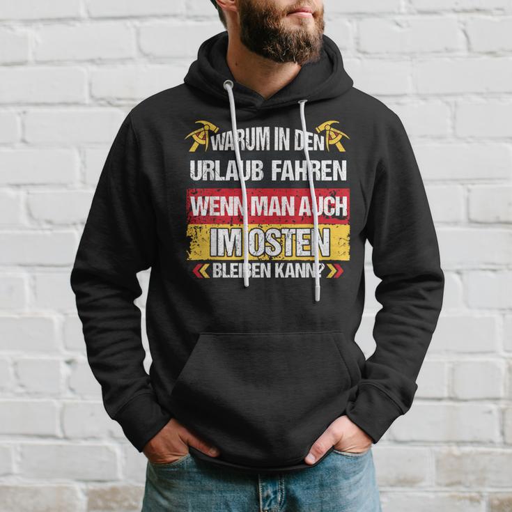 East Germany Ddr Warum In Den Urlaub Fahren Kapuzenpullover Geschenke für Ihn