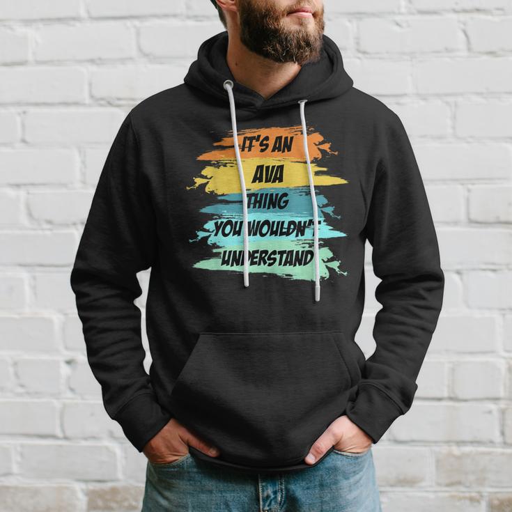 Es Ist Ein Ava-Ding Lustiger Neuheit Benutzerdefinierter Kapuzenpullover Geschenke für Ihn