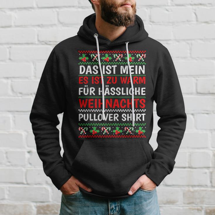 Es Ist Zu Warm Für Hässliche Weihnachtss Kapuzenpullover Geschenke für Ihn