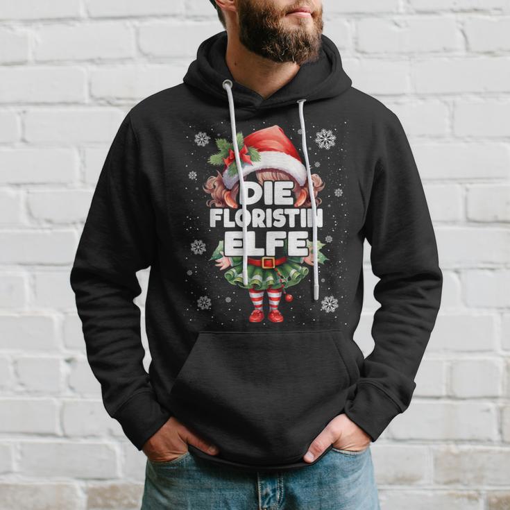 Floristin Elfe Weihnachten Elfen & Weihnachtselfen Kapuzenpullover Geschenke für Ihn