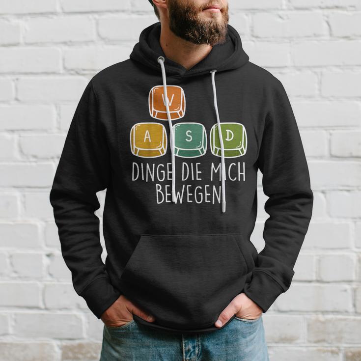 Gamer Dinge Die Mich Bewegen Game Consoleideo Game Kapuzenpullover Geschenke für Ihn