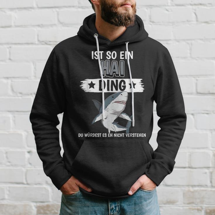 Haie Sachen Ist So Ein Hai Ding Hai Kapuzenpullover Geschenke für Ihn