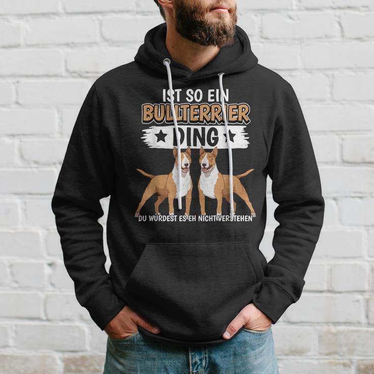 Hundehalter Sachen Ist So Ein Bullterrier Ding Bullterrier Kapuzenpullover Geschenke für Ihn