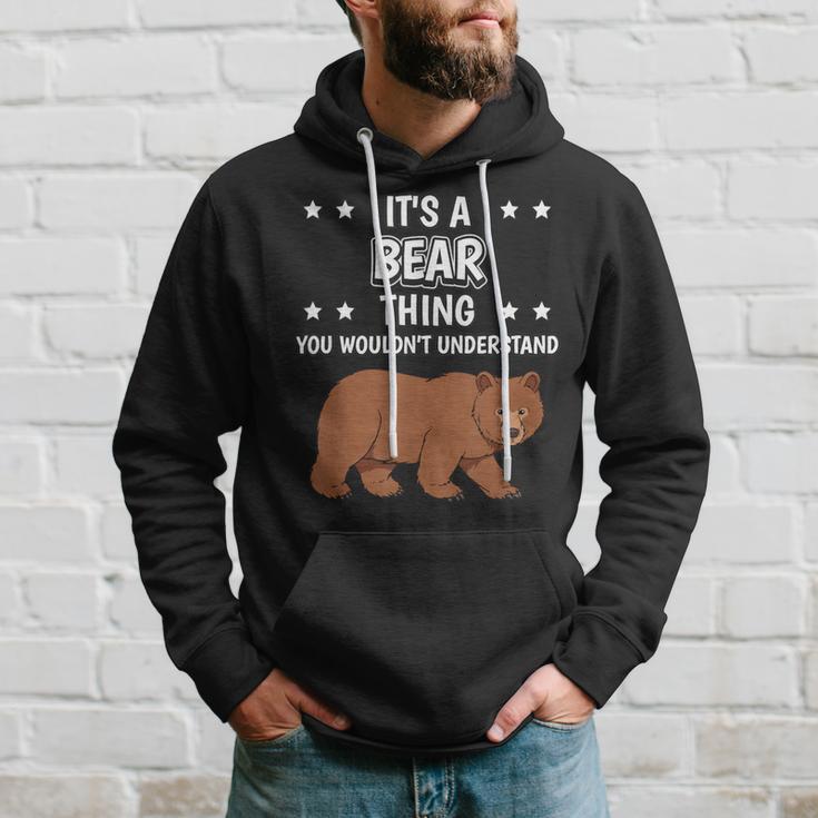 Ist So Ein Bär Ding Lustiger Spruch Bären Kapuzenpullover Geschenke für Ihn