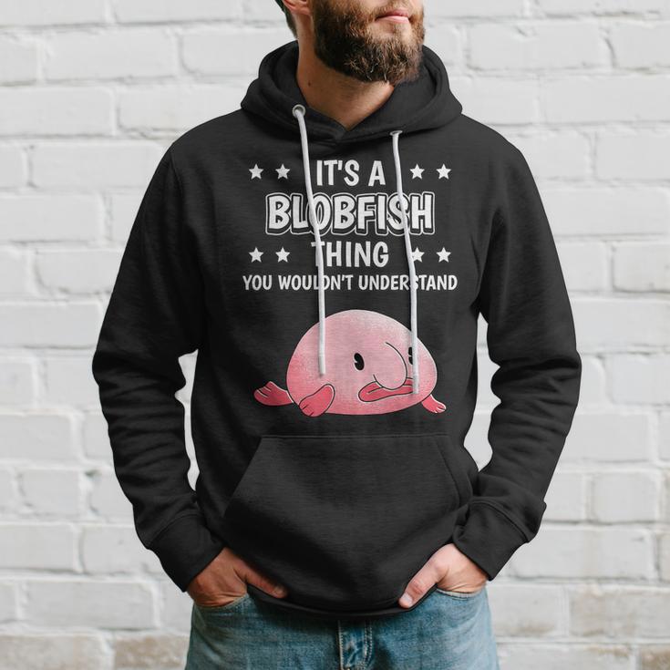 Ist So Ein Blobfisch Ding Lustiger Spruch Blobfische Kapuzenpullover Geschenke für Ihn