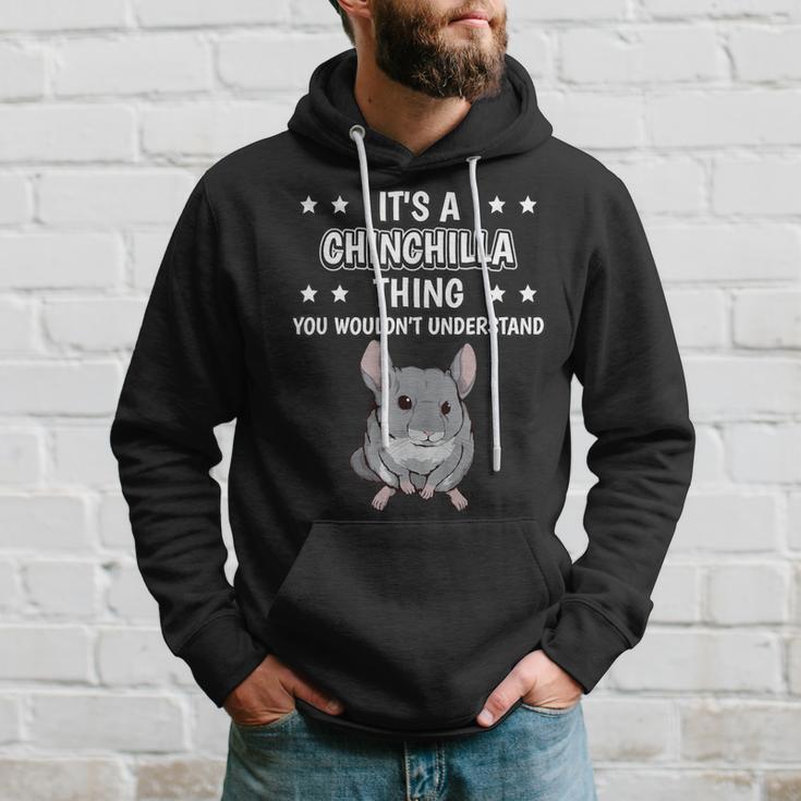 Ist So Ein Chinchilla Ding Lustiger Spruch Chinchillas Kapuzenpullover Geschenke für Ihn