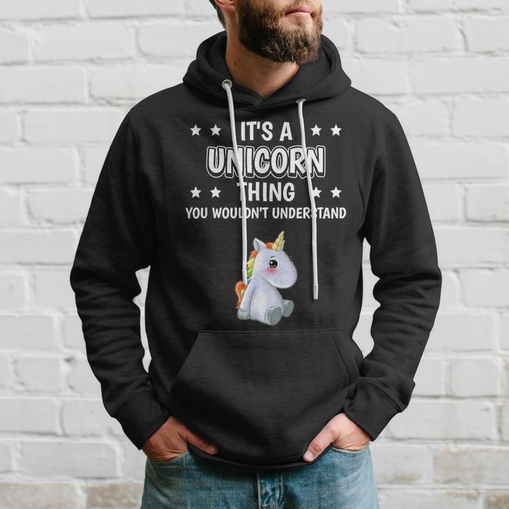 Ist So Ein Einhorn Ding Lustiger Spruch Einhörner Kapuzenpullover Geschenke für Ihn