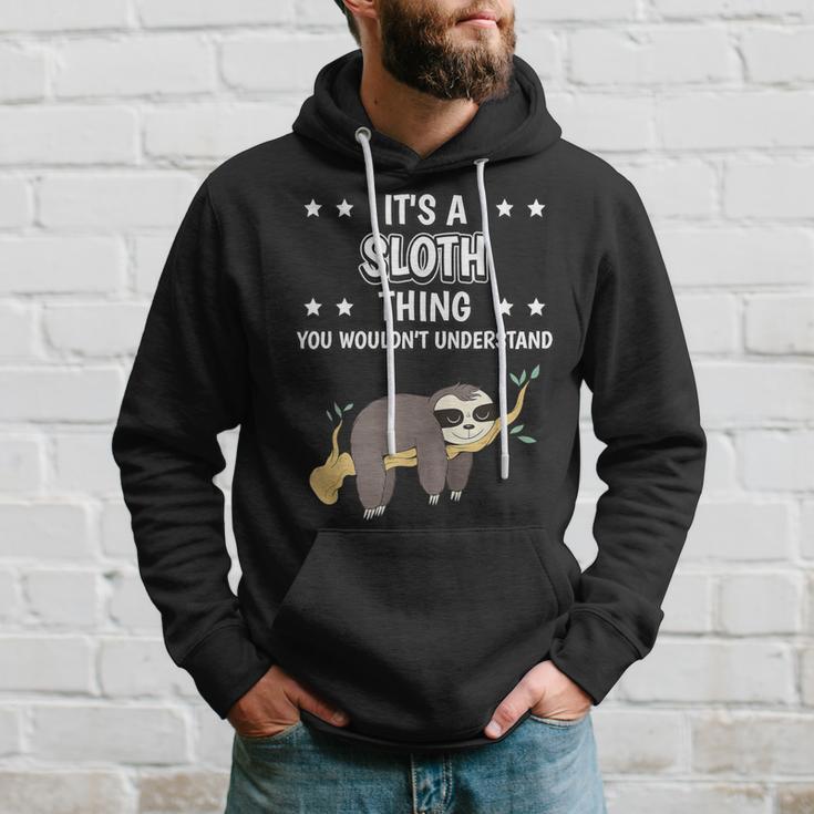 Ist So Ein Faultier Ding Lustiger Spruch Faultiere Kapuzenpullover Geschenke für Ihn