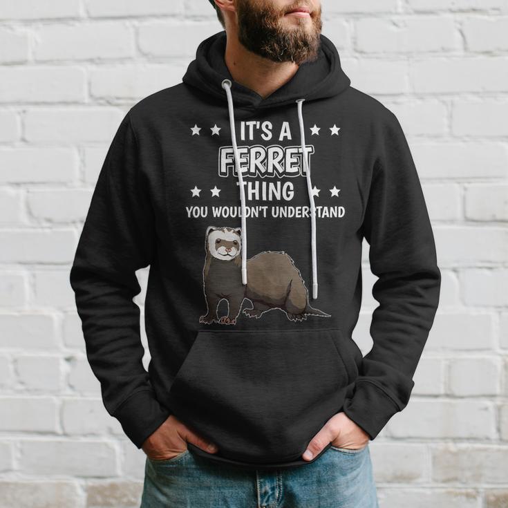 Ist So Ein Frettchen Ding Lustiger Spruch Frettchen Kapuzenpullover Geschenke für Ihn