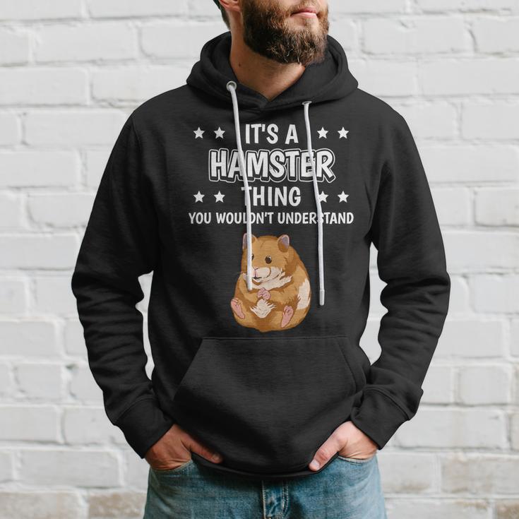 Ist So Ein Hamster Ding Lustiger Spruch Hamster Kapuzenpullover Geschenke für Ihn