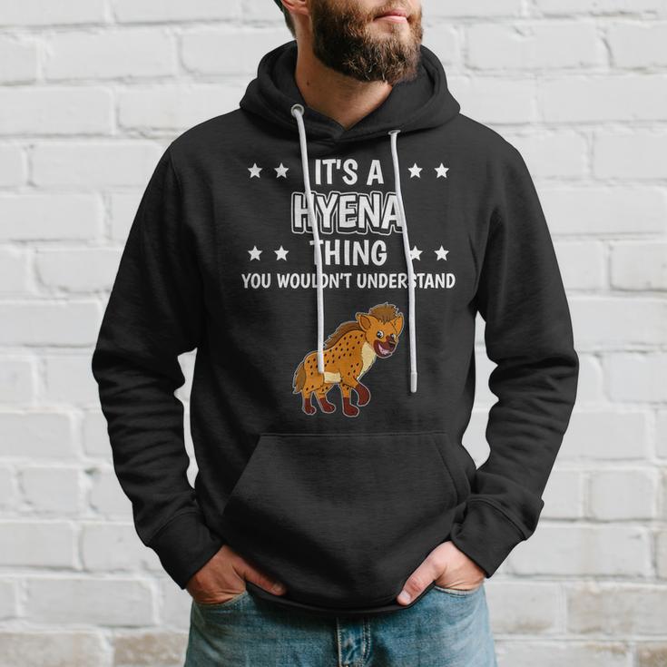 Ist So Ein Hyäne Ding Lustiger Spruch Hyänen Kapuzenpullover Geschenke für Ihn