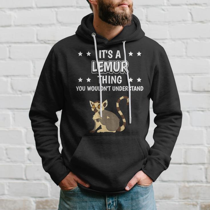 Ist So Ein Lemur Ding Lustiger Spruch Lemure Kapuzenpullover Geschenke für Ihn