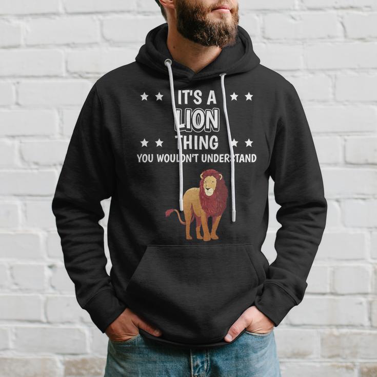 Ist So Ein Löwe Ding Lustiger Spruch Löwen Kapuzenpullover Geschenke für Ihn