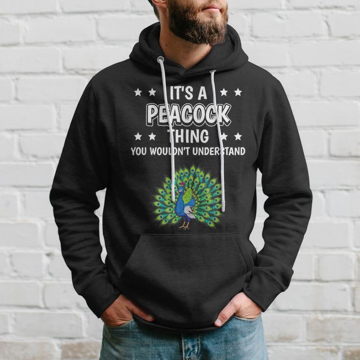 Ist So Ein Pfau Ding Lustiger Spruch Pfaue Kapuzenpullover Geschenke für Ihn