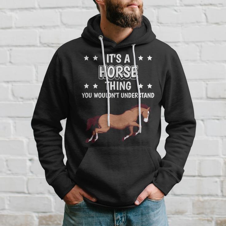 Ist So Ein Pferd Ding Lustiger Spruch Pferde Kapuzenpullover Geschenke für Ihn