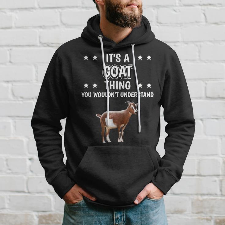 Ist So Ein Ziege Ding Lustiger Spruch Ziegen Kapuzenpullover Geschenke für Ihn