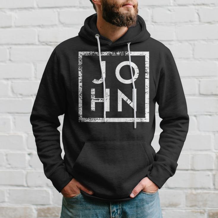 John Minimalism Kapuzenpullover Geschenke für Ihn