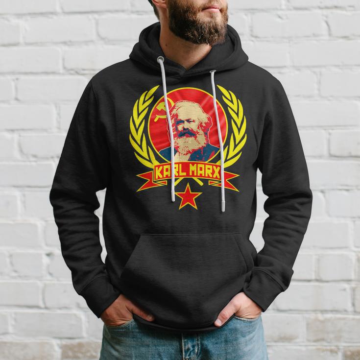 Karl Marx Soviet Communism Propaganda Kapuzenpullover Geschenke für Ihn