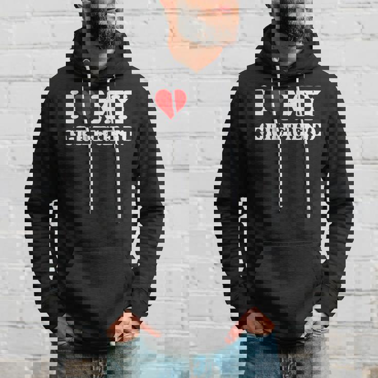I Love My Hot Girlfriend I Heart My Hot Girlfriend Hoodie Gifts for Him