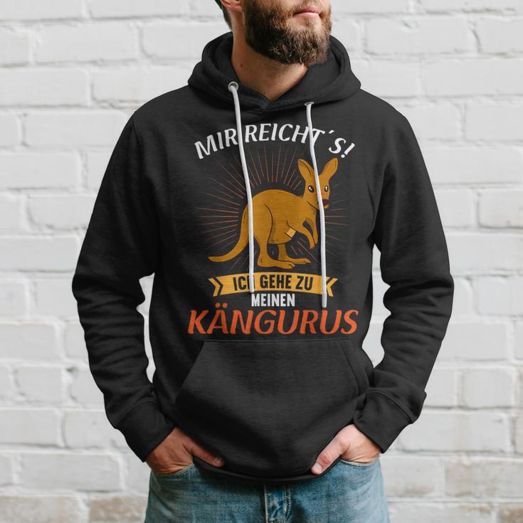 Mir Reichts Ich Gehe Zu Meinen Kängurus Kangaroo Kapuzenpullover Geschenke für Ihn