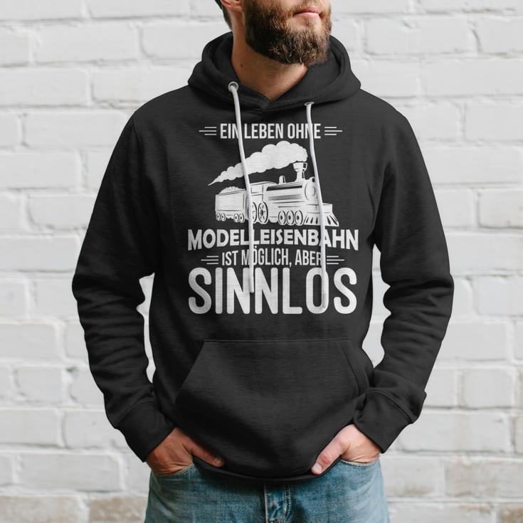 Model Railway Life Ohne Model Railway Sinnlos Railway Kapuzenpullover Geschenke für Ihn