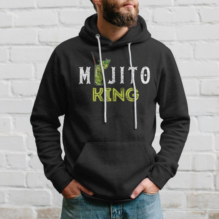 Mojito King Love Mojitos Drink Bartender Kapuzenpullover Geschenke für Ihn