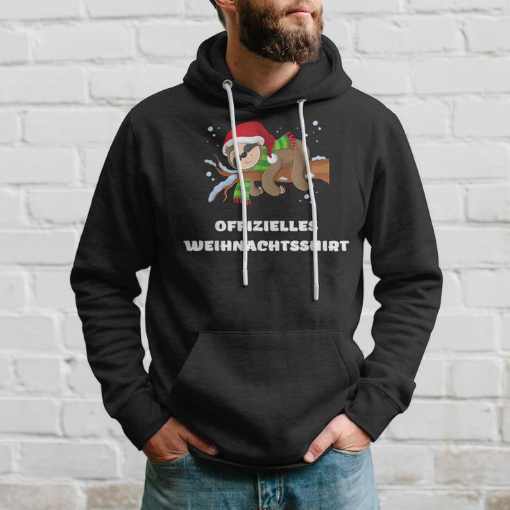 Offizielles Weihnachts Faultier Weihnachten Kapuzenpullover Geschenke für Ihn