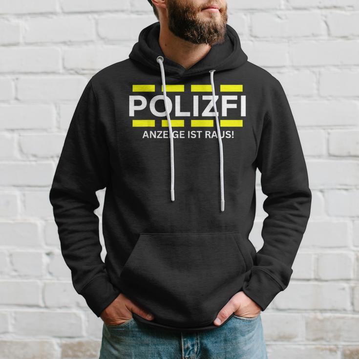 Polizfi Anzeigen Hauptmeister Anzeige Ist Raus Meme Fun Kapuzenpullover Geschenke für Ihn