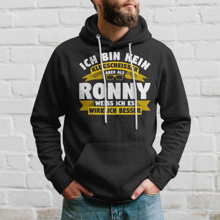 Ronny Ich Bin Kein Klugscheisser Kapuzenpullover Geschenke für Ihn