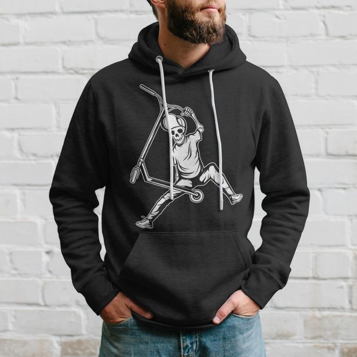 Scooter Stunt Skeleton Scooter Kapuzenpullover Geschenke für Ihn