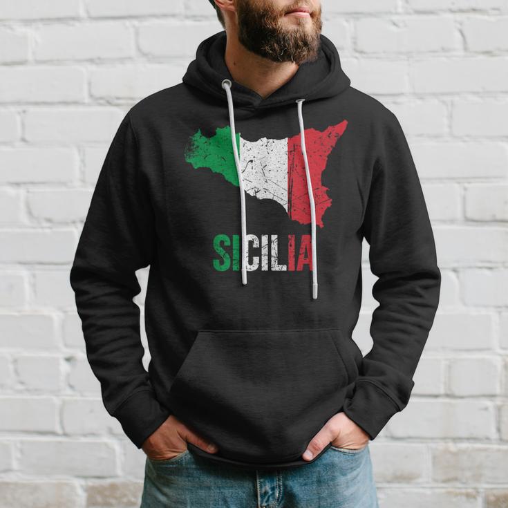 Sicilia Bella Italia Sicily Kapuzenpullover Geschenke für Ihn