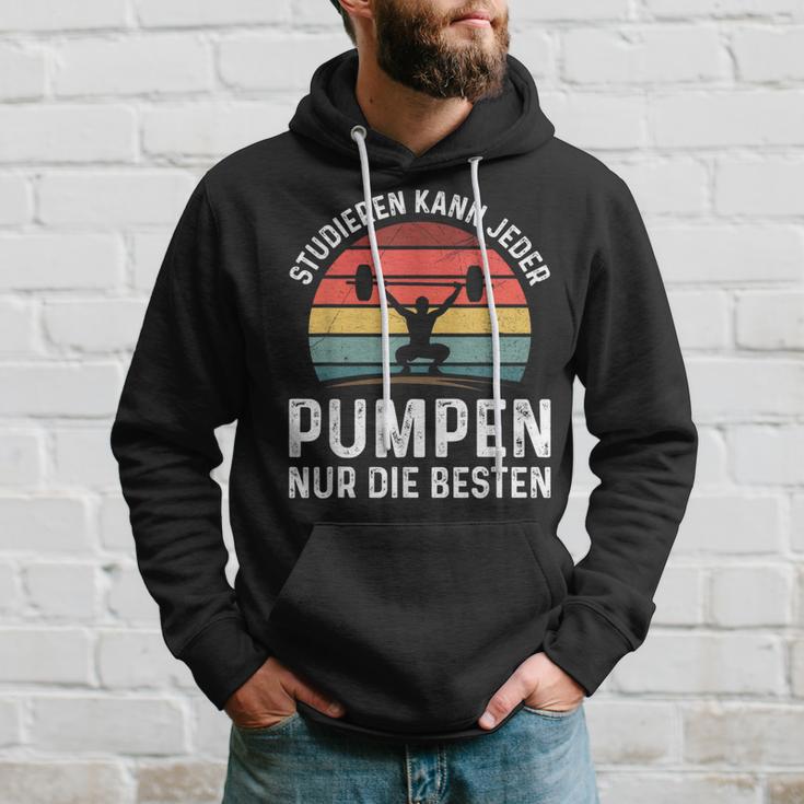 Studier Kann Jeder Pump Gym Workout Gym Slogan Kapuzenpullover Geschenke für Ihn