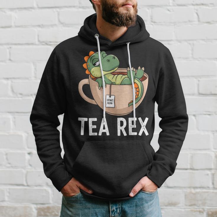 Tea Rex T-Rex Dinosaur Tyrannosaurus Kapuzenpullover Geschenke für Ihn