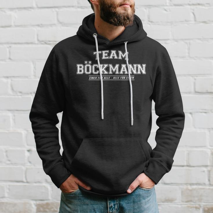 Team Böckmann Proud Family Last Name Kapuzenpullover Geschenke für Ihn