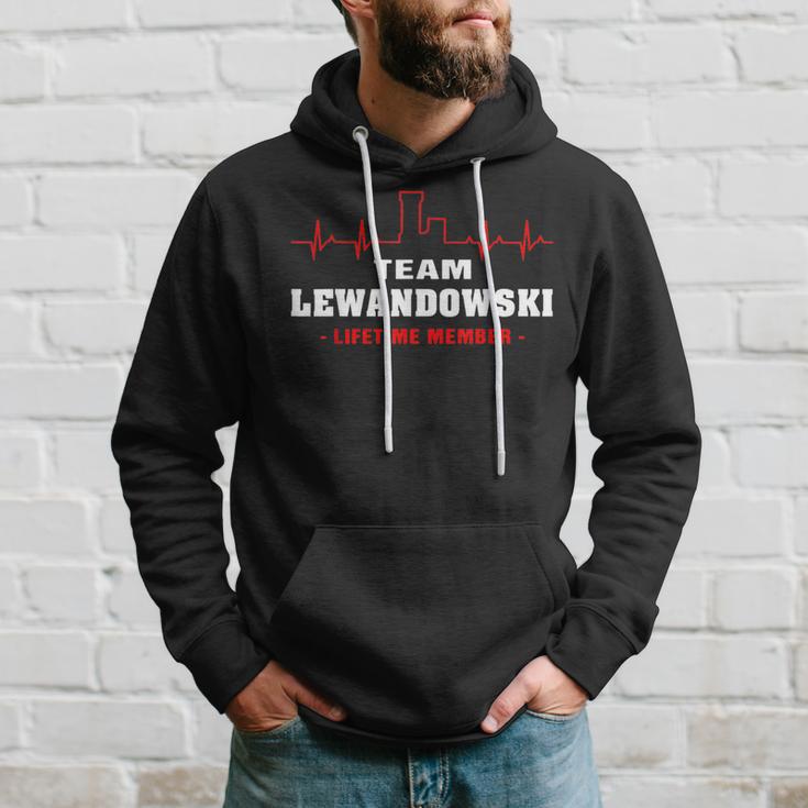 Team Lewandowski Lifetime Member Proud Family Name S Kapuzenpullover Geschenke für Ihn