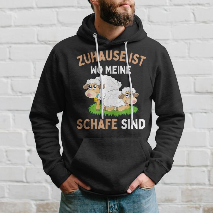 Zuhause Ist Wo Meine Schafe Sind Kapuzenpullover Geschenke für Ihn